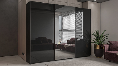 Шкаф купе 3-х дверный "One Pulse-7"