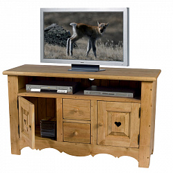 ТВ тумба из массива сосны №6