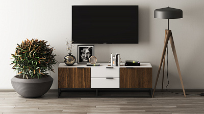 Тумба ТВ "Лофт Вуд-2" (Loft Wood)