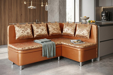 Кухонный угловой диван "Лора" нераскладной