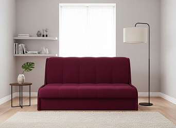 Диван аккордеон "Токио" велюр макс роз 21