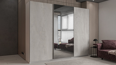 Шкаф купе 3-х дверный "One Pulse-6"