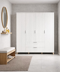 Шкаф распашной 4-х дверный "Сальвадор-24"