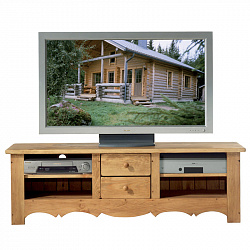 ТВ тумба из массива сосны №5