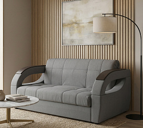 Диван аккордеон на металлокаркасе "Монреаль" мазерати грей 18