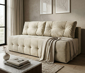 Диван еврокнижка "Босс мини бежевый"