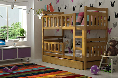 Детская деревянная кровать "Нота-2"
