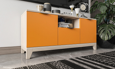 Комод тумба "Хелен-8" МДФ