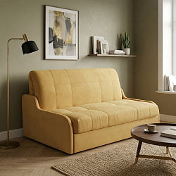 Диван аккордеон на металлокаркасе "Токио Аккорд" макс еллоу 27