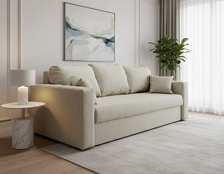 Диван еврокнижка "Ливерпуль бежевый"