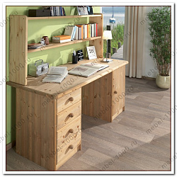 Письменный деревянный стол №2