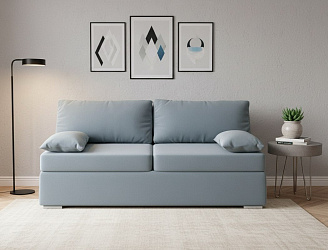 Диван еврокнижка "Лавия" велюр зара маус