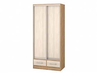 Шкаф купе 2-х дверный "Версаль" 2 ящика/ЛДСП