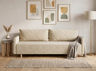 Диван еврокнижка "Милли" рогожка дрим люкс 1