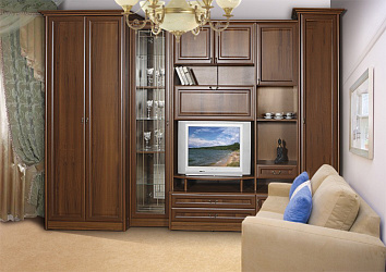 Стенка для гостиной "Юникс-2"